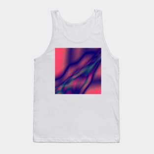 red purple green abstract texture Tank Top